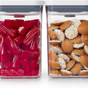 OXO Good Grips 2-PC Small Square Short POP Container Set