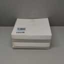 Zhehao 2 Plates Silver Communion Set, Holy Trays with Lid, Stainless Steel Bread Tray Plates for Churches, Holy Communion Tray with Cover, Polished Church Supplies Ware Sets