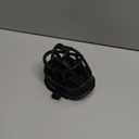 Baskerville ULTRA Muzzle - Patented Humane Design, Breathable, Dog can Pant and Drink, Adjustable, Padded, Training Muzzle for Medium-sized Dogs, Prevents Biting, Wildlife Scavenging (Size 4, Black)