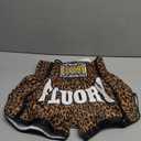 FLUORY Muay Thai Shorts, Boxing Shorts for Men/Women/Kids with Many Colors, Small