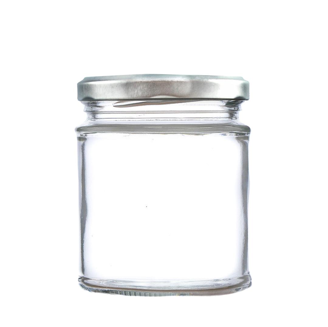 1 Pack Jar, 8 oz Glass Jars With Regular Lids and Bands, Ideal for Jam