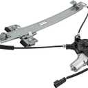 PHILTOP 748-115 Front Right Passenger Side Power Window Regulator with Motor Compatible with Dodge Dakota 2005-2010, Ram Dakota 2011, Mitsubishi Raider 2006-2009