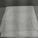 SHENLIU 10 Yards White Cotton Fabric, Natural 100% Cotton Poplin Fabric by The Yard, 59 Inches Wide Bleached Muslin Linen Fabrics Material for Sewing Apparel Cloth Soft Embroidery Quilting(10 Yards)