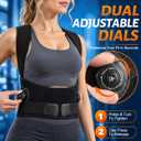 Posture Corrector Back Brace for Men and Women (L)