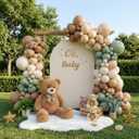 MaoGoLan Bulk Teddy Bear Baby Shower, 10 Packs Small Teddy Bear Stuffed Animals in Bulk,13.5" Small Stuffed Bears Plush for Wedding,Birthday,Christmas, Party Decorations
