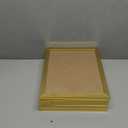 upsimples Certificate Frame with High Definition Glass, 8.5 by 11 Picture Diploma Document Frames for Wall and Tabletop, Gold, 5 Pack