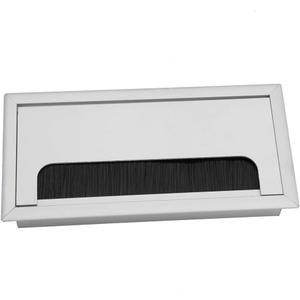 Cable Outlet, Aluminium, M Model, Computer Desk Wire Management Insert Hole Cover