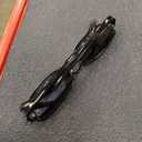 VANLINKER Retro Rectangle Polarized Sunglasses for Women Men Small 90s Vintage Trendy Slim Narrow Rectangular Frame VL9684 (Black/Grey)