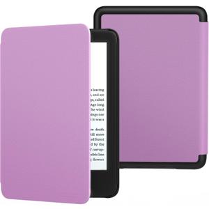 MoKo Case Fits 6" All-New Kindle (11th Generation-2024/2022 Release), Lightweight Shell Cover with Auto Wake/Sleep for Kindle 2024/2022 11th Gen e-Reader, Purple