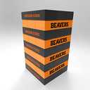 Rico Industries NCAA Oregon State Beavers Mini Travel Team Tower Mini Team Travel Team Tower - Wood Stackem Game