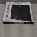 DMI Digital Talking Bathroom Scale, Sleek Tempered Glass, Clinically Accurate Measurements, Large LCD Screen, 440 lb. Weight Capacity