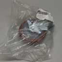 Carter Hoffmann 18301-5222 5 Inch Swivel Red Poly Caster with Brake