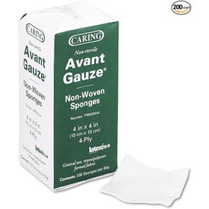 Non-Woven Gauze Sponges 4 x 4In (Qty:2000)