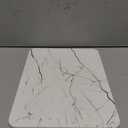 Stone Dish Drying Mats for Kitchen Counter, Absorbent Dish Drying Mat, Fast Dry, Eco-Friendly Stone Drying Mat For Kitchen Counter Non-Slip Kitchen Mat (White Marble), Quick Drying Stone Mat (16×12*)