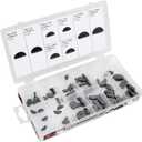 Performance Tool W5343 80Pc Woodruff Key Assortment SAE, Grey