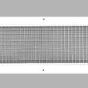 HVAC Premium 6'' x 36'' or 36'' x 6'' Cube Core Eggcrate Return Air Grille - Aluminum Rust Proof - HVAC Vent Duct Cover - White [Outer Dimensions: 7.75 x 37.75]