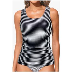 Women Tankini Top Only - Tummy Control Bathing Suit Full Coverage Back Swimwear Swim Tank Top No Bottom 2025 Size XL