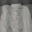 Calvin Klein Men's Slim Fit Non Iron Solid French Cuff Dress Shirt (16" Neck 34"-35" Sleeve, White)