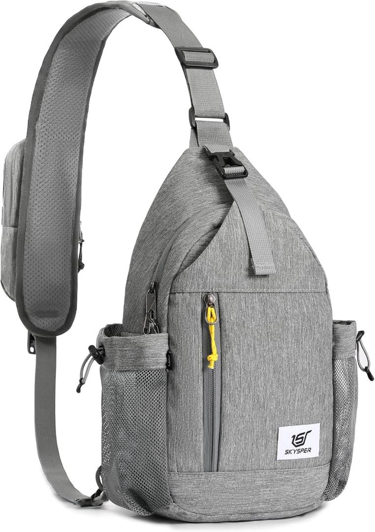 SKYSPER Sling Bag Anti-Theft Crossbody Bag RFID Travel Cross Body Shoulder Sling Backpack