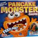 Pancake Monster Hilarious Interactive Tactile Toy Game for Kids by Blue Orange Games for 2 to 4 Players Ages 3 & Up.