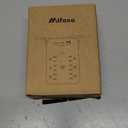 Wall Outlet Extender with Surge Protector, 6 AC Outlets, Shelf, 2 USB & USB C Charging Ports - Home & Dorm Plug Expander (White)