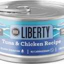 BIXBI Liberty Canned Wet Cat Food - Grain Free, Tuna and Chicken Recipe in Broth, 2.75 Ounce (Pack of 24), No BB Date