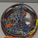 SNOCATENA Snow Chains for Car, SUV, Truck and Pickup, Universal Emergency Tire chains, Tire Width 195 205 215 225 235 245 MM - Set of 2