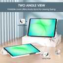 ProCase Slim Case for Galaxy Tab A11 (2025) / A9 (2023) 8.7 Inch, Lightweight Stand Protective Hard Back Shell Cover Case for Galaxy Tablet A11/A9 8.7" -White