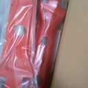 RT-TCZ for Jeep JL Tailgate Hinge Cover Trim Decals Red for Jeep Wrangler JL JLU 2018 up Red Exterior Accessories 2pcs