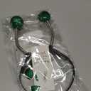 Sixexey Light Up Alien Headband LED Martian Hair Band Antenna Hair Accessories for Women (Green, One Size) (1 Count (Pack of 1))