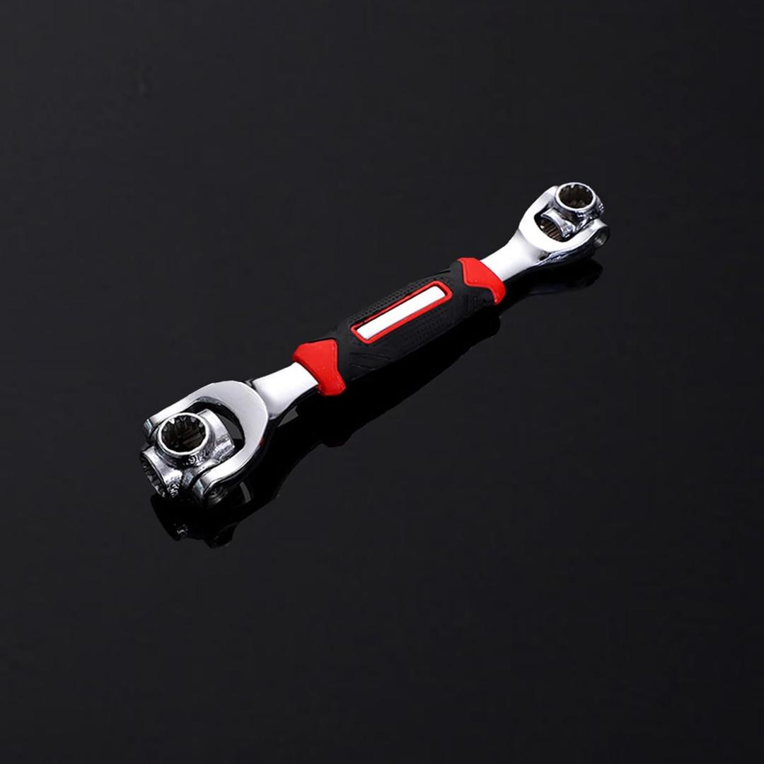 4 x AHERO 48 In 1 Wrench, Double-Headed Bi-Directional Rotating Wrench