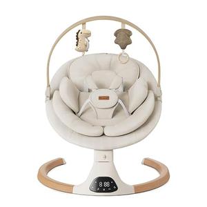 Monamii Baby Swings for Infants, Bluetooth Infant Swing with Music Speaker Baby Swing with 5 Speeds, Remote Control, IMD Touch Panel, 3 Timer Settings, for Indoor & Outdoor Use, Manufacturing date: 2026-04