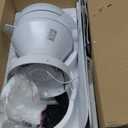 Ceiling Fans with Lights - 42 Inch Low Profile Ceiling Fan with Light and Remote Control, Reversible, 3CCT Dimmable, Noiseless, White Small Flush Mount Ceiling Fan for Bedroom Indoor/Outdoor