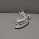 BEAUTURAL Mini Travel Steam Iron for Clothes with Dual Voltage, Temperature Control, Non-Stick Soleplate and Cord Storage, Ideal for Sewing, Quilting and Handcraft