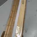 LazBlinds 100% Blackout No Drill Bamboo Roman Shades, Cordless Bamboo Blinds for Indoor Windows, Room Darkening Shades for Home & Patio, Thermal Insulated, Squirrel, 30.5" W x 64" H