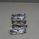 Gaoye 1.0 Professional Reading Glasses for Men for All Day - Computer Readers with Blue Light Protection - Value Pack