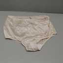 Vanity Fair Women's High Waisted Underwear, Full Coverage Ladies Panties, Perfectly Yours Briefs (10, Nylon - Fawn)