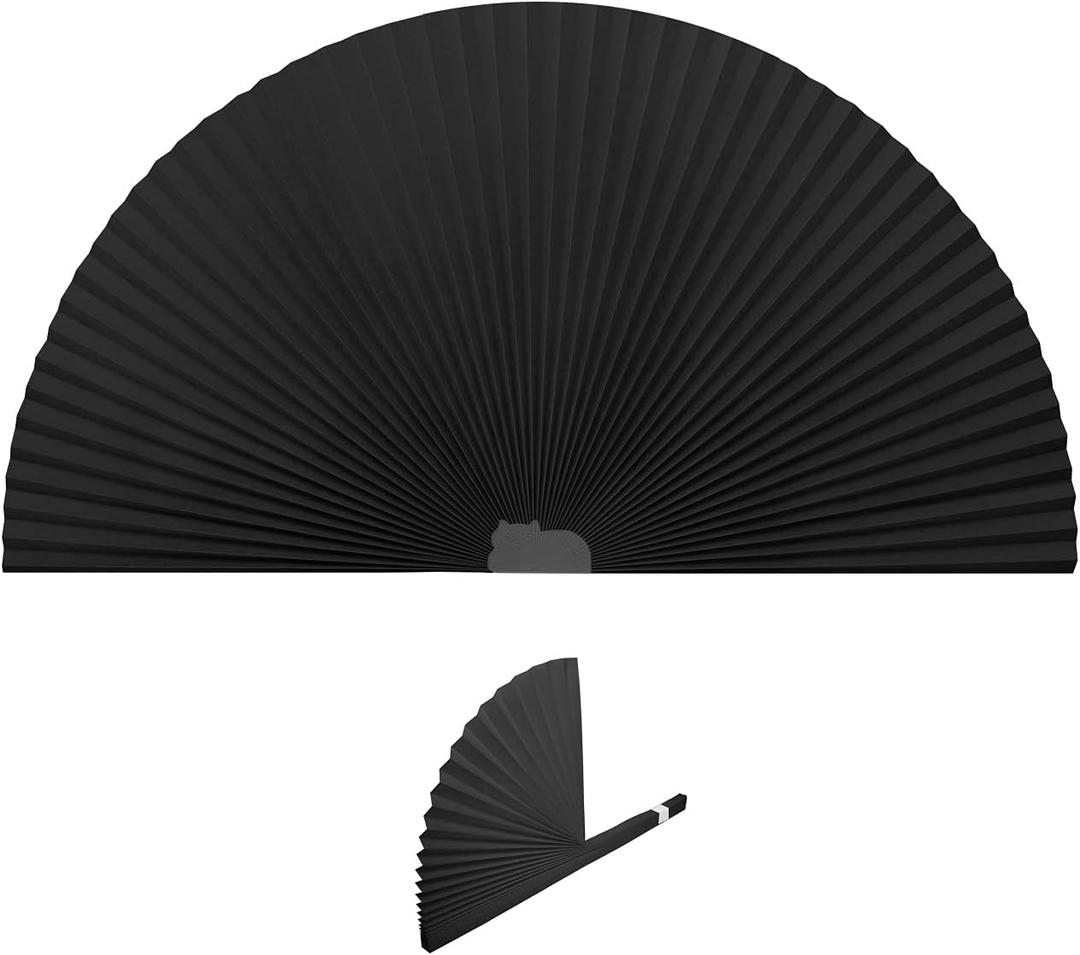 Arch Window Shades Black Pleated Blinds Easy Cut and Install Pleated Shades Blackout Blinds Black (36"W x 72"H)