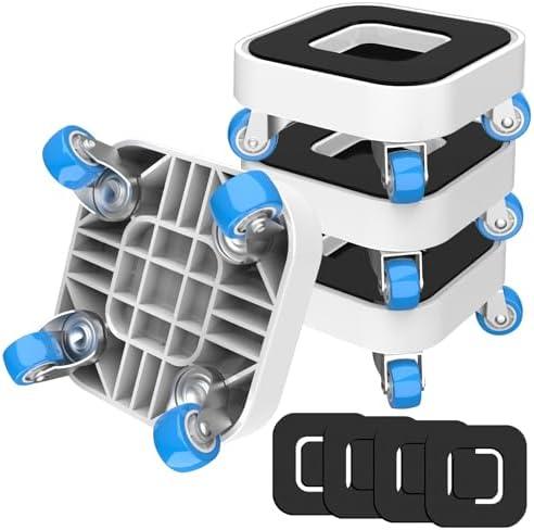Kiss Core New Upgrade Furniture Sliders, Furniture Movers with Wheels, Furniture Dolly with 360° Rotatable Wheels, Appliance Roller for Moving Heavy Sofa Load Capacity Up to 750lb 3 Count