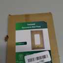 4-Pack Decorator Cover Plate, Antique Brass Decorative Switch Plates and Outlet Covers, Durable Zinc Alloy Wall Plates for Electrical Outlets, Receptacle, GFCI Outlet, Dimmer Switch