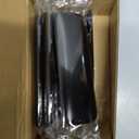 Ravinte Hardware Metal 6 Pack Black Finger Pull Handle, 4.75 x 1.57 inches, for Cabinets and Drawers (120mm/4.72" Overall Length)