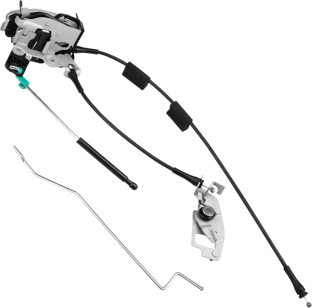 Rear Door Latch Cable - Right Passenger Side Lock Actuator Assembly for Ford E150 E250 E350 Econoline Van Back 92 93 94 95 96 97 98 99 00 01 02 03 04 05 06 07 08 09 10 11 12 13 14 15 16 17 18 19