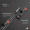 A-Premium Rear Shocks Compatible with BMW X5 2007-2013, X6 2008-2014 - 2x Replacement Suspension Shock Absorber Strut