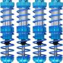 Aluminum alloy Shocks- Absorber For 1/10 RC tracked vehicle RC Crawler Car Axial SCX10 AXI03007 RBX10 D90 TRX4 (2.6in, Blue)