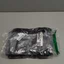 SEMATOMALA Women's PU Faux Leather Jumpsuit Sexy Off Shoulder Top Cargo Pants High Waist Wide Leg Long Rompers Overalls, XL 