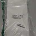 JEMYGINS Mens Necktie Blush Pink Tie and Lapel Pin with Pocket Square Tie Clip Sets for Casual and Business(16)