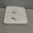 Round Marble Cheese Cutting Board Plates White 7.8IN