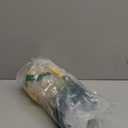 AQUAFIT 64 oz Water Bottle with Time Marker - Straw & Chug Lid - BPA Free Half Gallon Gym Water Bottle with Handle - Big Gallon Jug (Forest Fade, 64 Ounces)