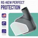 Orthopedic Metatarsal Pads,Ball of Foot Cushion with Gel Pad for Women and Men, Foot Pads for Ball Pain Relief, Morton's Neuroma, Metatarsalgia Support. (Gray, Large:Women(9.5-11)/MEM(7.5-9.5))