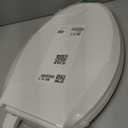 KOHLER 4636-RL-0 Cachet ReadyLatch Elongated Toilet Seat Slow Close, Soft Close Toilet Seat Quiet Lid, Contoured Grip-Tight Bumpers Installation Hardware, Apartment Essentials, White